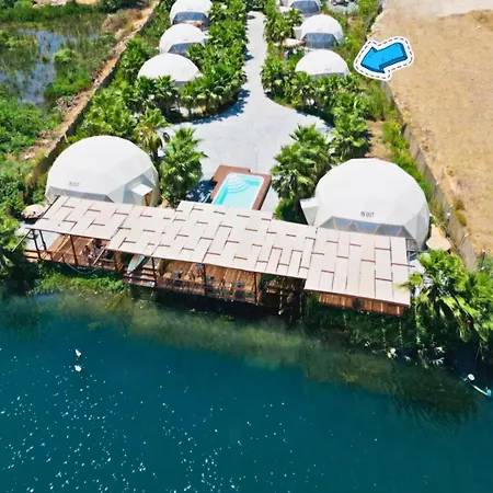 In Out Glamping Luxe tent *
