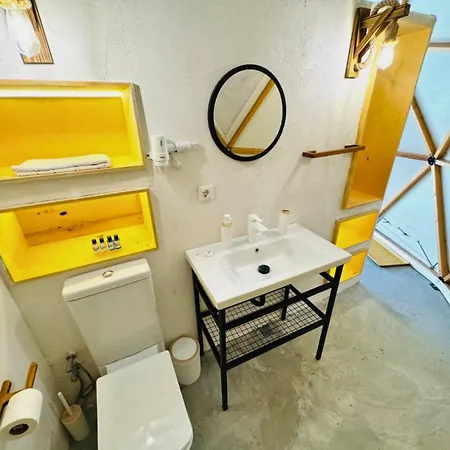 In Out Glamping Luxe tent