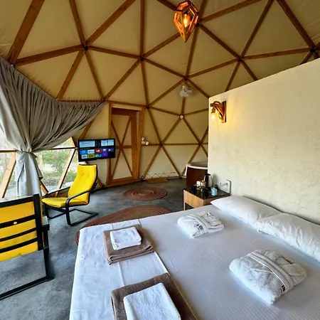In Out Glamping Luxe tent