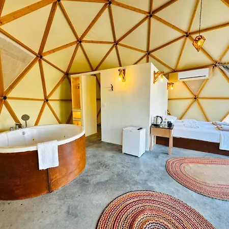 In Out Glamping Luxe tent
